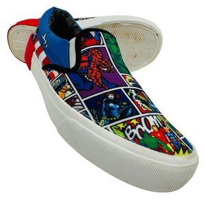 Marvel Super Hero Ground Up Slip-On Shoes Men’s Size 8